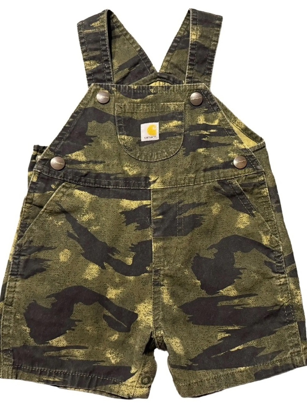 Carhartt Green Camouflage 18M Shortalls